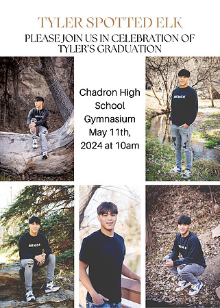 Class of 24 Grad invites - Tyler